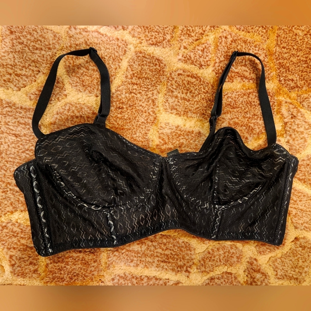 Demi balconette bralette, size 36C